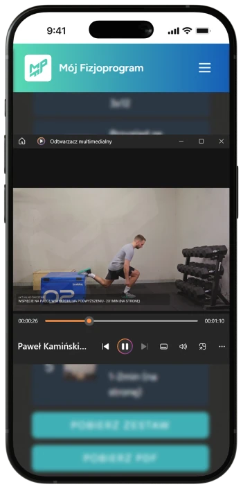 Funkcjonalność przedstawiona na telefonie